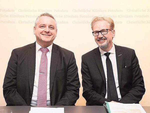 Als künftige Geschäftsführer der neuen Holding sollen Oliver Pommerenke und Andreas Koch strategische Entscheidungen für die Zukunft treffen.