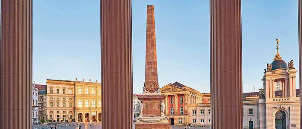 Das Merian-Heft „Brandenburg“ zeigt auch Potsdams neue Mitte.