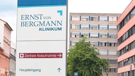 Das Klinikum "Ernst von Bergmann" in Potsdam.