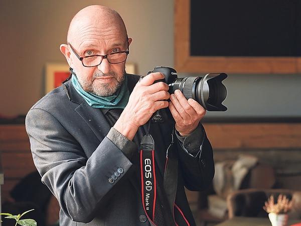Film-Fotograf. Der langjährige PNN-Bildchef Manfred Thomas begleitete das Thalia-Kino seit Jahren. Das Gros der Bilder im "Konsum" stammt von ihm. 