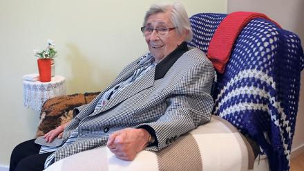 Gemeinsam statt einsam. Edith Melzer wird am 6. März 100 Jahre alt.