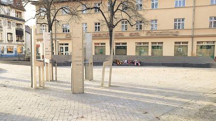 Der Willi-Frohwein-Platz ist ein Erinnerungsort an den NS-Widerstand in Potsdam