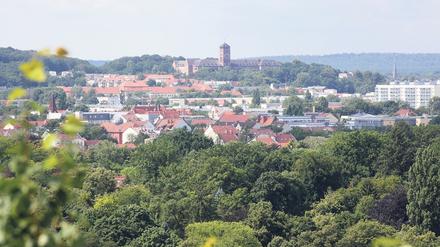 Vom einstigen Müllberg bei Klein Glienicke, auch als Hirschberg bekannt, eröffnen sich neue Übersichten über Potsdam.