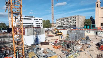 Wachstum. Auch in der Potsdamer Mitte bauen Genossenschaften.