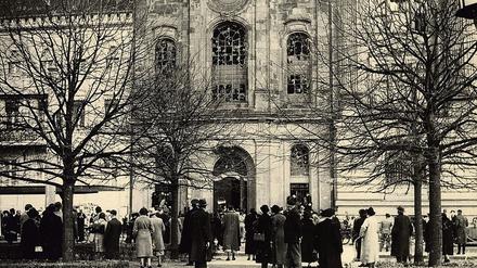 Auch in Potsdam brachen in der Nacht vom 9. auf den 10. November 1938 Einheiten der SS und der Gestapo in die Synagoge ein.
