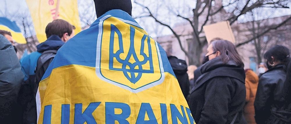  Auch in Potsdam gibt es eine ukrainische Gemeinschaft – die um ihr Land bangt. 