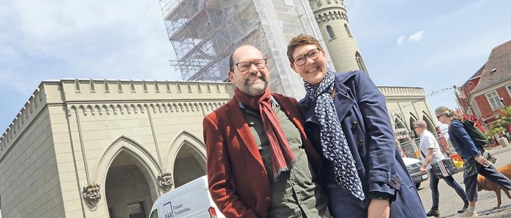 Delia und Patrick Großmann eröffnen am 19. Mai ihr neues Bistro im Nauener Tor. 
