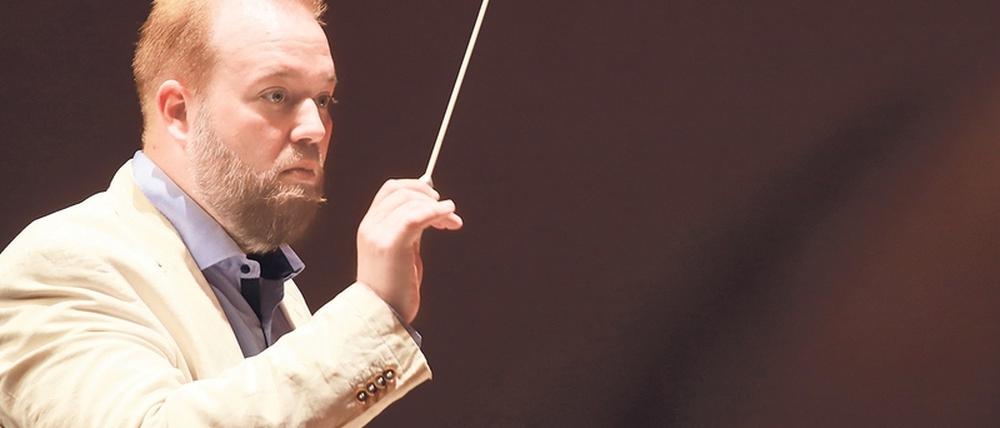 Dirigent Nils Jensen ist der neue Leiter der Singakademie Potsdam. 