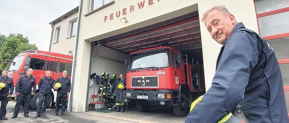 Am Samstag feierte die Freiwillige Feuerwehr Bornim ihr 125-jähriges Bestehen. 