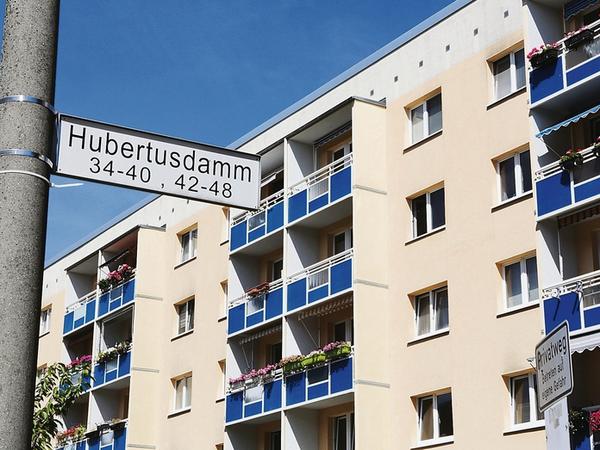 In dem Neubau am Hubertusdamm 38 am Stern bekam die Familie 1972 eine Wohnung zugeteilt. 