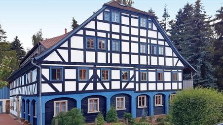 Umgebindehäuser sind im Zittauer Gebirge üblich. 