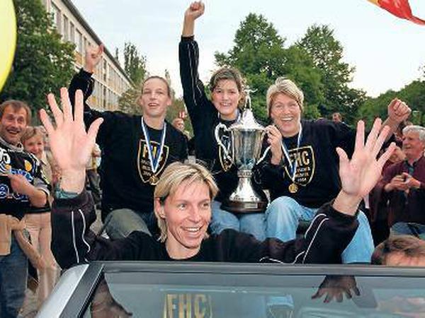 Hochburg. Die größten Brandenburger Handballerfolge nach der deutschen Wiedervereinigung fuhren die Frauen des Frankfurter HC ein – wie 2004 den Gewinn der deutschen Meisterschaft.
