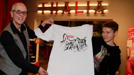 Designer Wolfgang Joop entwarf T-Shirts, um das Projekt zu unterstützen.