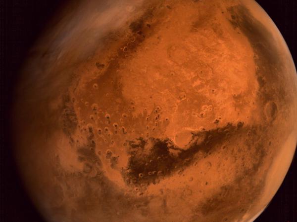Blick auf den Mars.