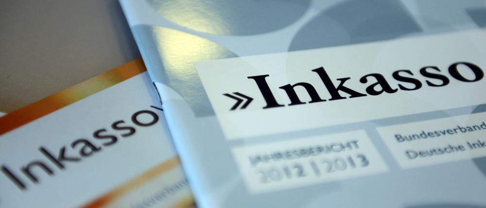 Mehrere Brandenburger haben Post eines vermeintlichen Inkasso-Unternehmens bekommen. Diese Broschüre informiert über seriöse Unternehmen.