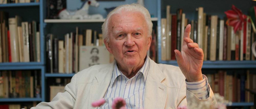 Joachim Mückenberger an seinem 90. Geburtstag.