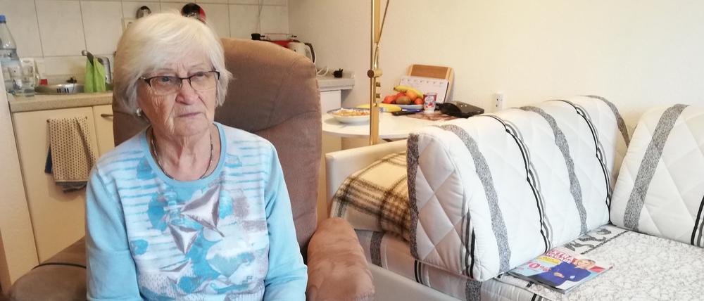 Gisela Haase (87) fürchtet, ihre Wohnung in Potsdam bald verlassen zu müssen.