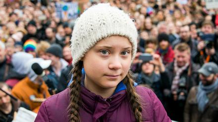 Greta Thunberg.