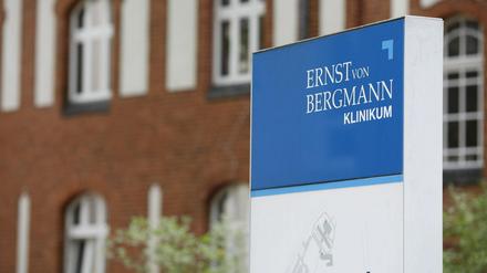 Am Bergmann-Klinikum in Potsdam wird gestreikt.