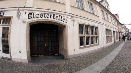 Der Klosterkeller an der Friedrich-Ebert-Straße.