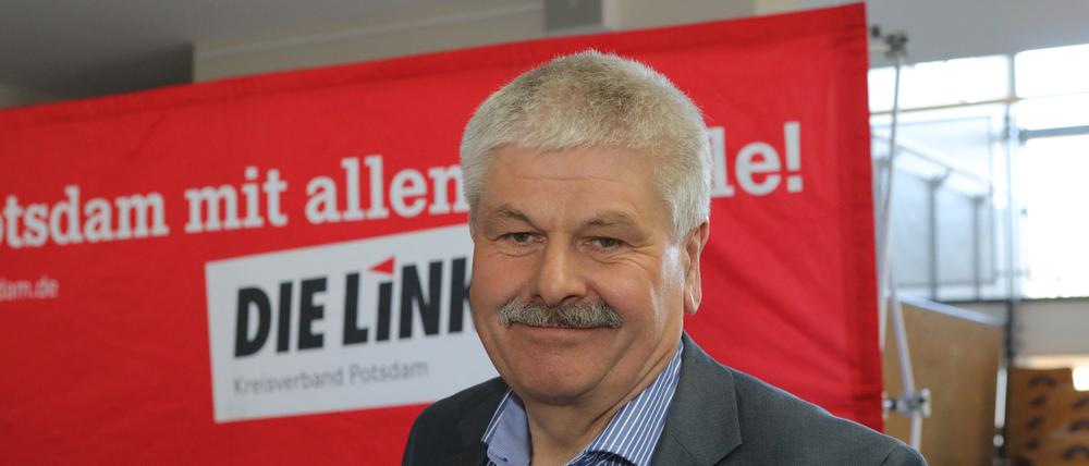 Der langjährige Fraktions-Chef der Potsdamer Linken: Hans-Jürgen Scharfenberg.