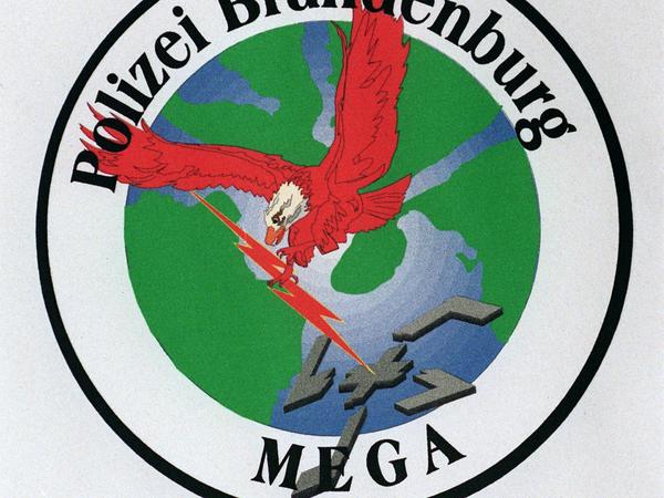 Das Logo der Mega-Einheit (1998).