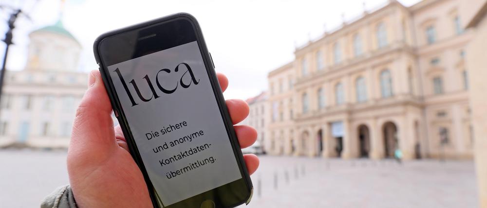 Potsdam kann mit der Luca-App starten - aber wann es losgeht, ist unklar.