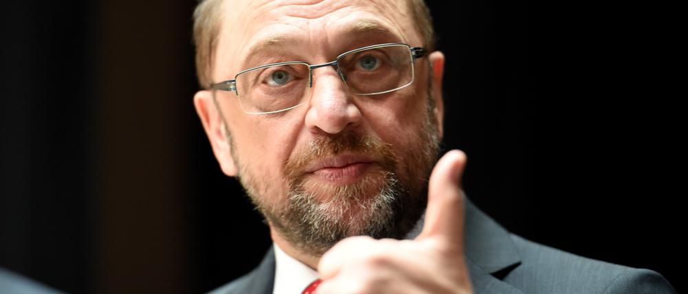 Martin Schulz (SPD) will Kanzler werden.
