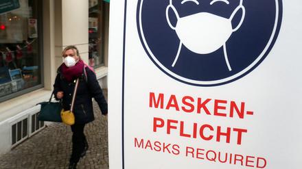 Die Maskenpflicht ist in Potsdam ausgeweitet worden.