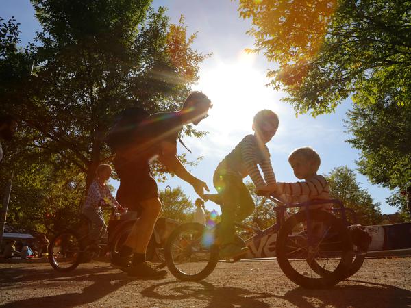 Latenräder, auch für Kinder, liegen im Trend.