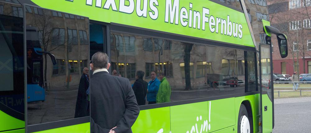 Die neue Fernbus-Linie F84 verbindet Dresden mit Flensburg. Die Busse der Linie halten dann auch in Potsdam.