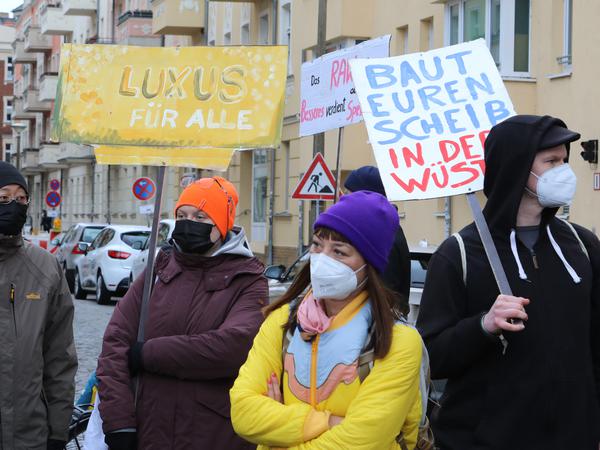 Am Samstag fand der „Housing Action Day“ in vielen europäischen Städten statt. 