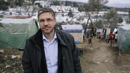 Mike Schubert hat Ende Februar das Flüchtlingslager Moria auf Lesbos besucht.