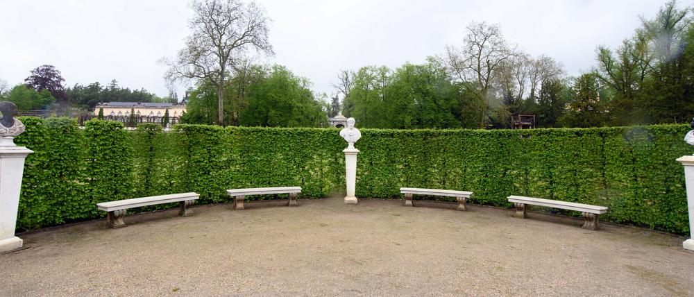 Statt "Mohrenrondell" heißt der Teil des Park Sanssouci nun wieder "Erstes Rondell".