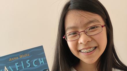 Momo Zhongying Lu, Schülerin am Humboldt Gymnasium, ist Potsdams beste Vorleserin. 