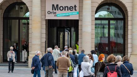 Andrang: Die Monet-Ausstellung war trotz Pandemie gefragt