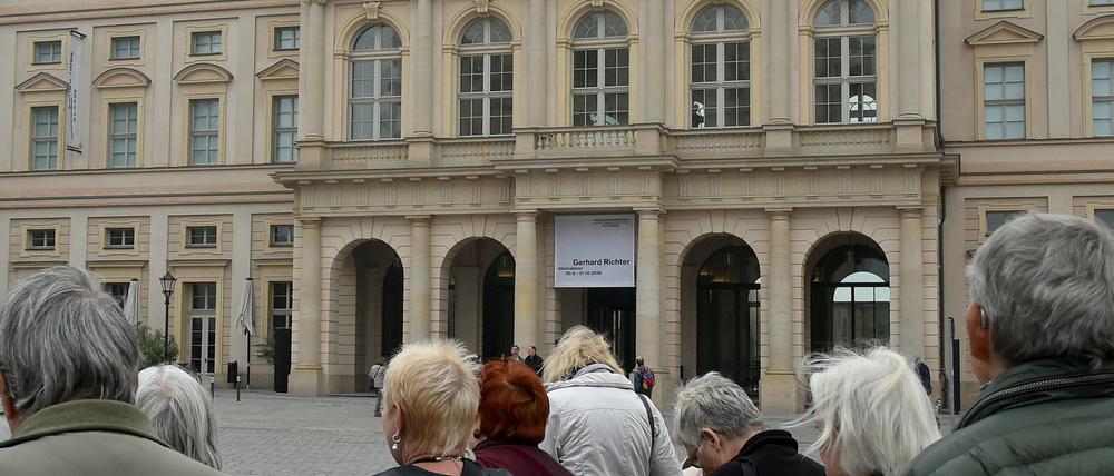 Die Ausstellung "Gerhard Richter. Abstraktionen" im Potsdamer Museum Barberini lockte 150.000 Besucher an.