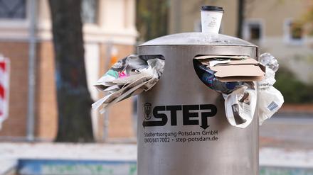 Heute wird in Potsdam auch bei der Müllabfuhr gestreikt. 