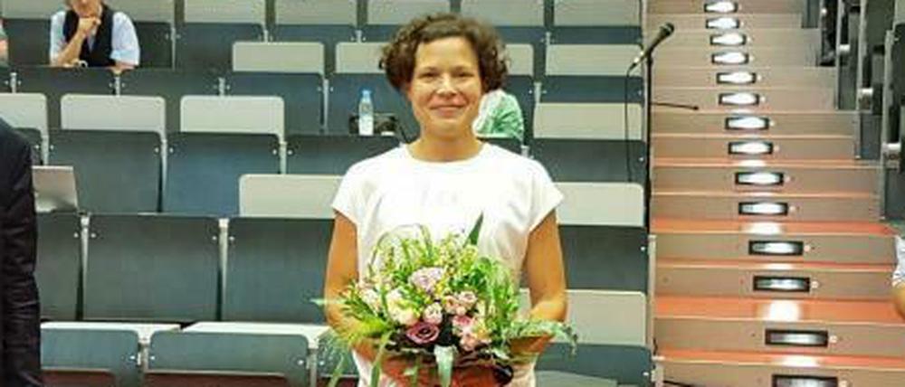 Potsdams neue Behindertenbeauftragte Tina Denninger.