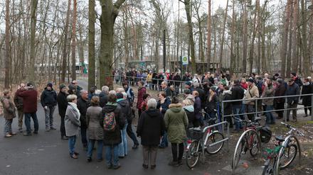 Der Plan für einen neuen Schulcampus in der Waldstadt sorgte bereits für Bürgerproteste vor Ort