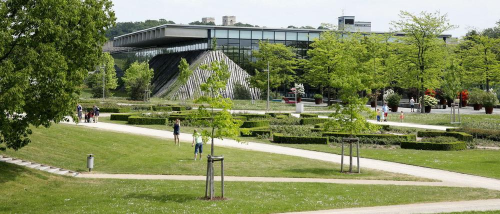 Der Volkspark in Potsdam ist zur Buga 2001 entstanden - und mit ihm die Biosphäre.
