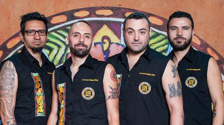 Che Sudaka, kolumbianisch-argentinische Band aus Barcelona, speilen heute Abend im Lindenpark.