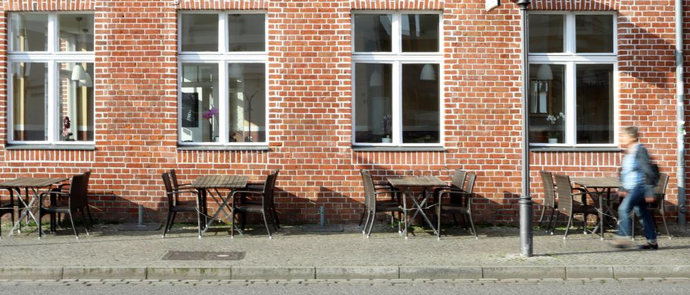 Außenplätze von Cafés und Restaurants sind ab Sonntag in Potsdam untersagt.