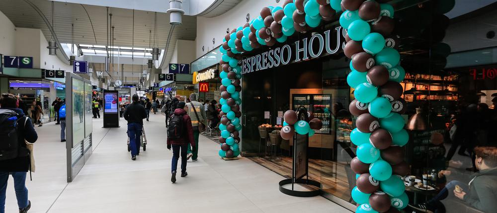 Espresso House hat am Dienstag in der Bahnhofspassage eröffnet.