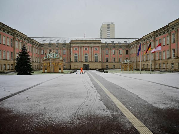 Zu warm für eine dicke Schicht Schnee: Zumindest am 3. Januar 2021 taute es in Potsdam schnell wieder. 