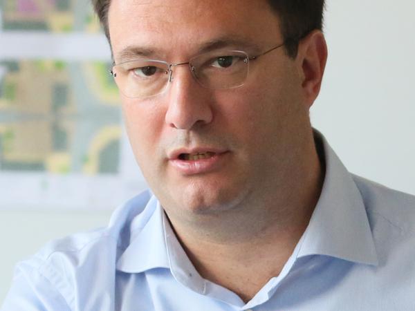 Mirco Nauheimer ist Geschäftsführer der Potsdamer Firma des anonymen RAW-Investors.