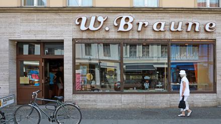 Die traditionsreiche Bäckerei Braune in der Potsdamer Innenstadt.