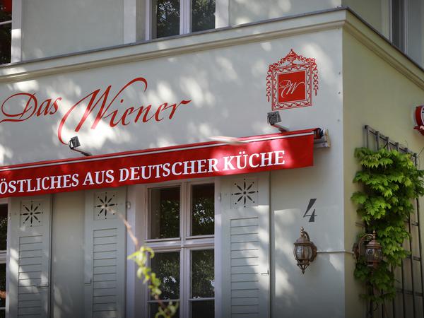 Früher "Wiener Café", jetzt  "Der Wiener".