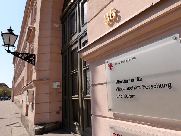 Das Wissenschaftsministerium ist derzeit im Gebäude der Stiftung Großes Waisenhaus in der Potsdamer Innenstadt untergebracht.