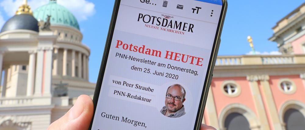 Der PNN-Newsletter  - heute von Peer Straube.